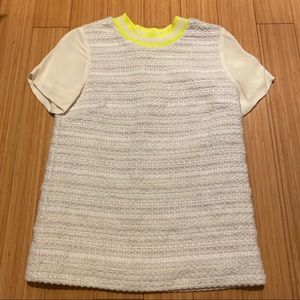 J.Crew Collection tweed top